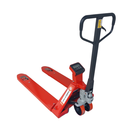 2000kg High Load Capacity Pallet Truck with Scales for Accurate Weight Measurements - PL2742-SC