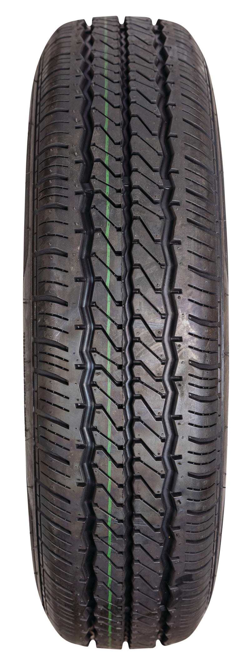 Load image into Gallery viewer, 12 inch Steel Rim Hub Mount 155x12 6 Ply Road Ribbed Tread Tyre - MW Series