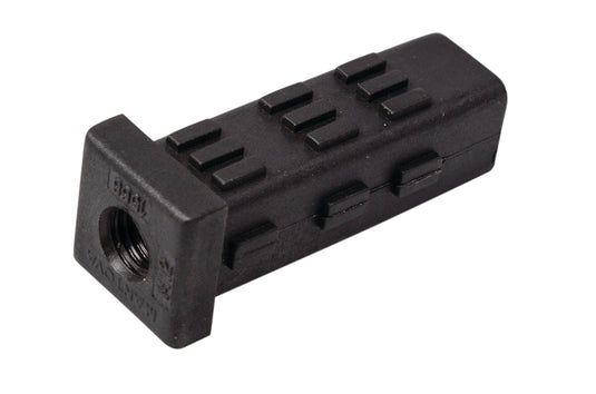 M10 Nylon Thread  26mm Width Square Tube Insert