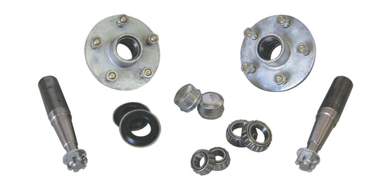 5x4 1/2 PCD Hub and Stub Set - 1750kg