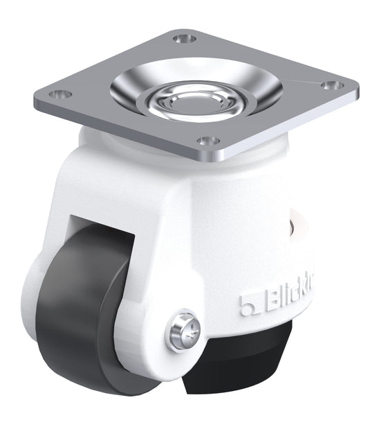 Leveling Castor - 50mm Nylon Wheel - LCN Series