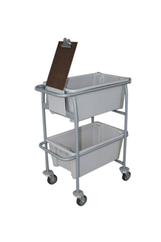 Plastic Bin Trolleys Clip Board  - BM2-CB