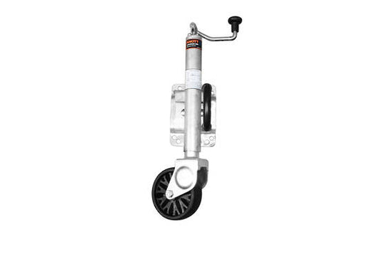 Jockey Wheel Load Capacity 500kg U-bolt Swivel bracket - JWK150