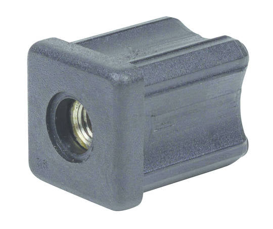 Load image into Gallery viewer, M12 Mild Steel Thread 25.4mm Width Square Tube Insert