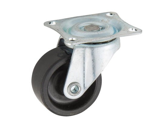 32mm Nylon Castor - Swivel Plate - 20kg Capacity