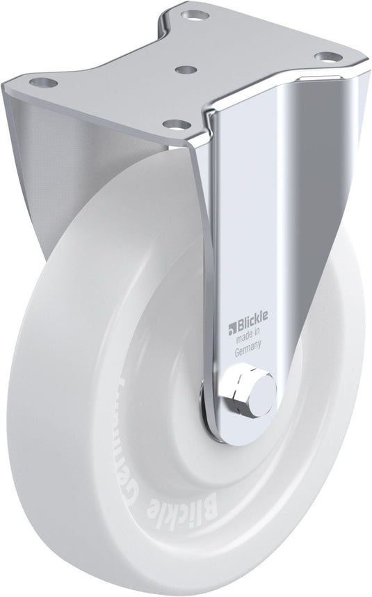 BXN - Fixed 200mm Nylon Castor