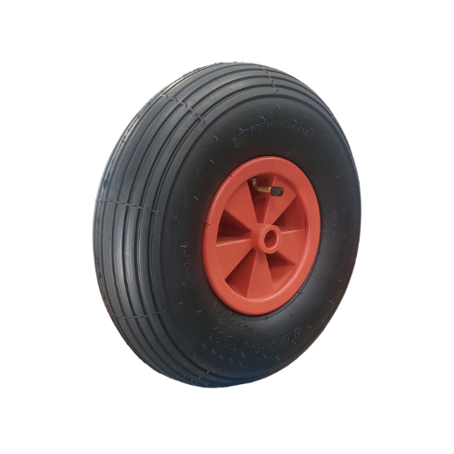14 inch Plastic Rim 400x6 Tyre - PWC Series Pneumatic Wheel