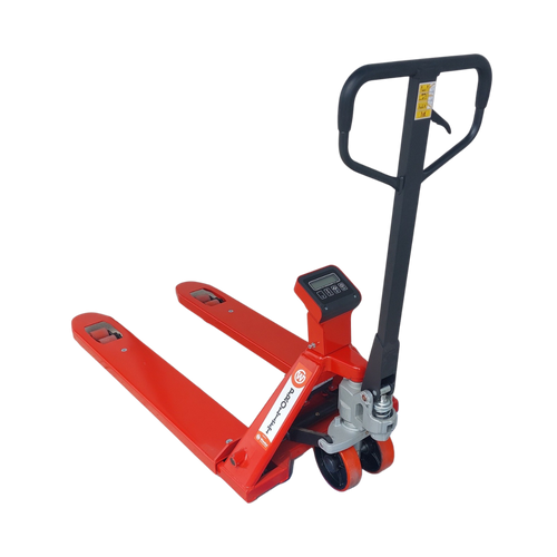 2000kg High Load Capacity Pallet Truck with Scales for Accurate Weight Measurements - PL2742-SC