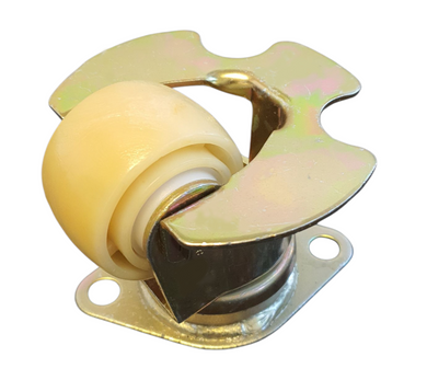 58mm Nylon Air Cargo Castor - Swivel Plate - 250kgs