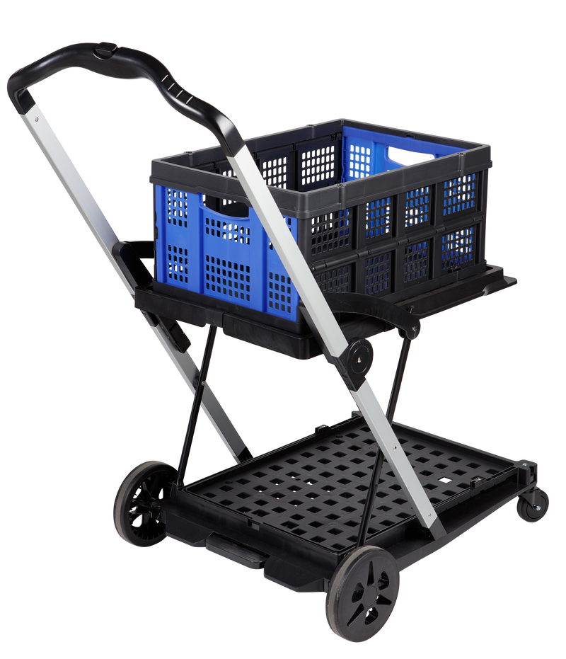 Load image into Gallery viewer, 2 Tier Folding Trolley
