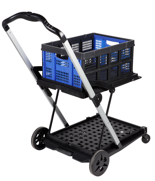 2 Tier Folding Trolley