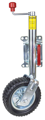 Jockey Wheel Load Capacity 500kg U-bolt Swivel bracket - JW10UB