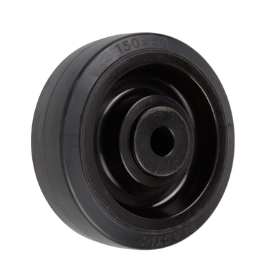 150mm Solid Rubber Wheel - 300kg Capacity