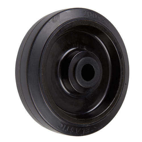 200mm Solid Rubber Wheel - 400kg Capacity