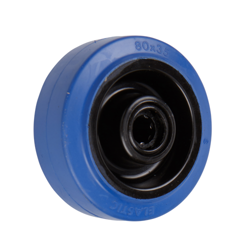 MCB - 80mm Elastic Rubber Wheel