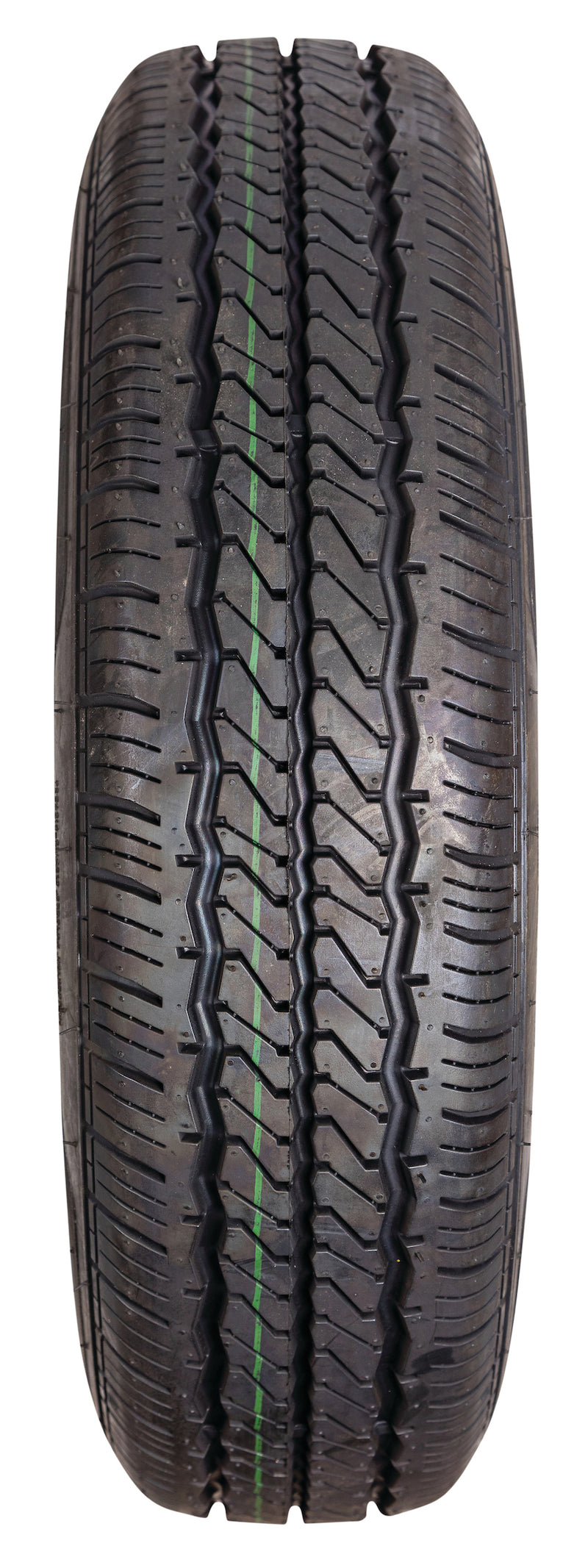 Load image into Gallery viewer, 12 inch Steel Rim Hub Mount 155x12 6 Ply Road Ribbed Tread Tyre - MW Series
