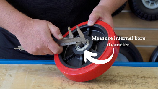 How to measure a solid wheel