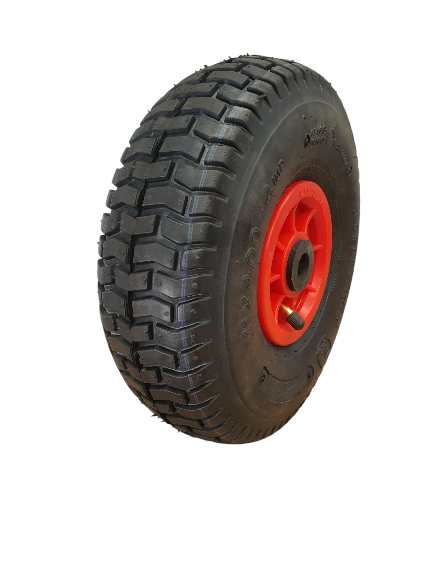 4 inch Plastic Rim 11/400x4 Turf Tread Tyre - PW Series – Wheelco