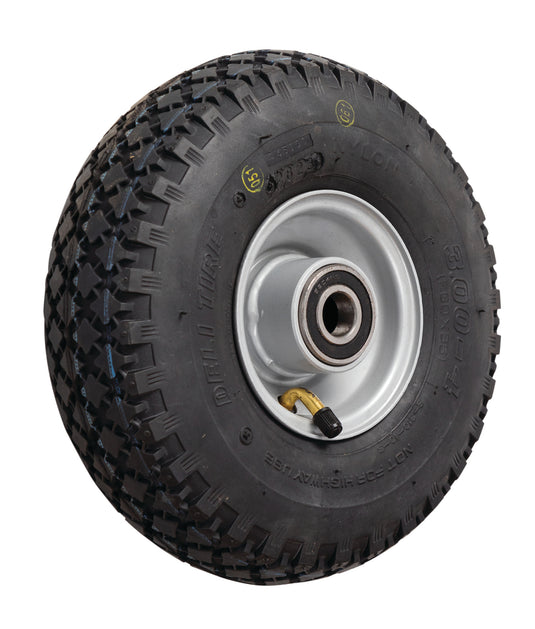 4 inch Steel Rim  300x4 Diamond Tread Tyre High Speed Sealed Bearing- RW Series