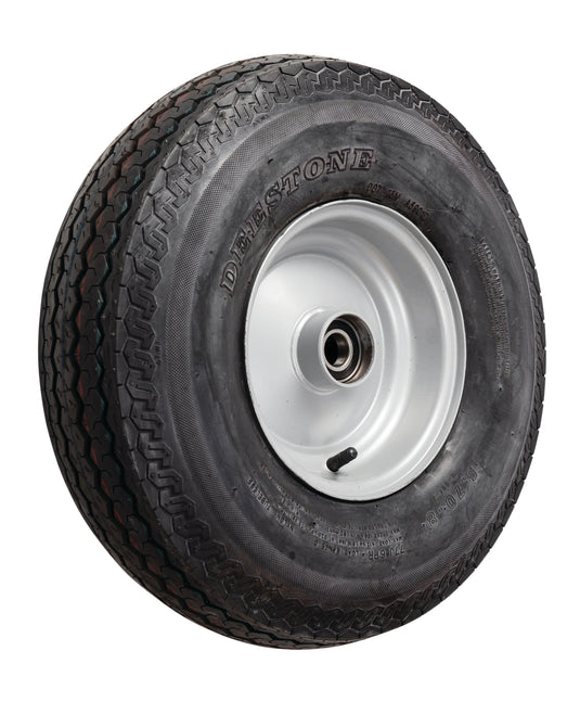 8 inch Steel Rim 480/400x8 6 Ply Road Ribbed Tread Tyre High Speed Sea ...