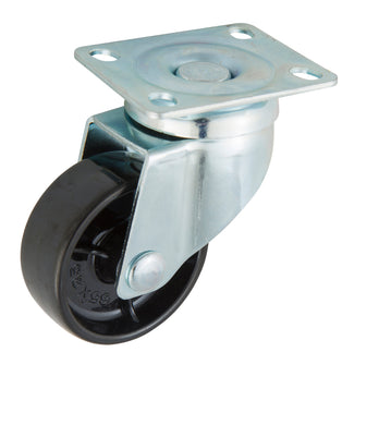 65mm Nylon Castor - Swivel Plate - 60kg Capacity