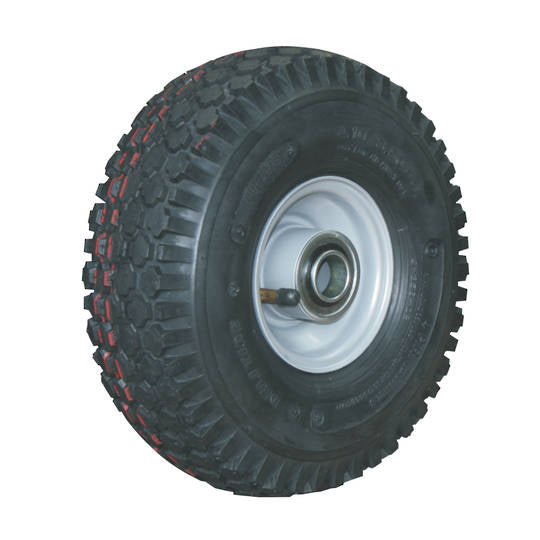 4 inch Steel Rim 410/350x4 Diamond Tread Tyre Low Speed Bearing- BW Se ...