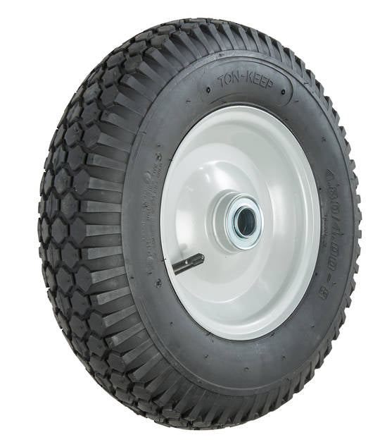 8 inch Steel Rim 480/400x8 Diamond Tread Tyre Low Speed Bearing- BW Se ...