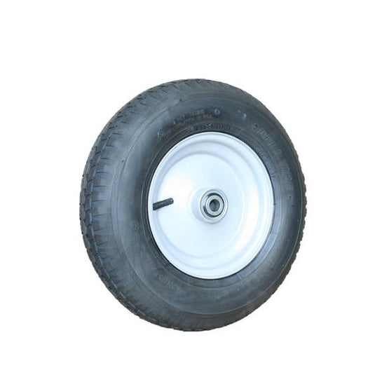 8 inch Steel Rim  480/400x8 Ribbed Tread Tyre Low Speed Bearing- BW Series