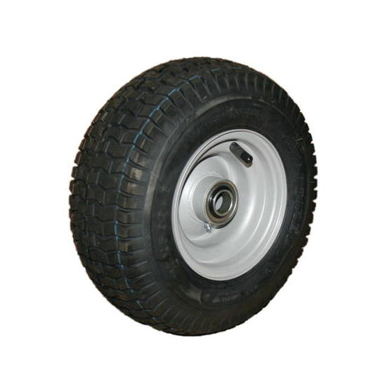6 inch Steel Rim 15/600x6 Turf Tread Tyre Low Speed Bearing- BWW Series