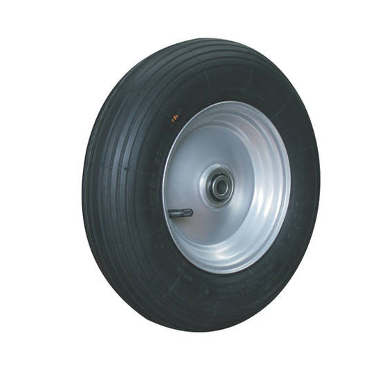 8 inch Steel Rim  480/400x8 Ribbed Tread Tyre Low Speed Bearing- CW Series