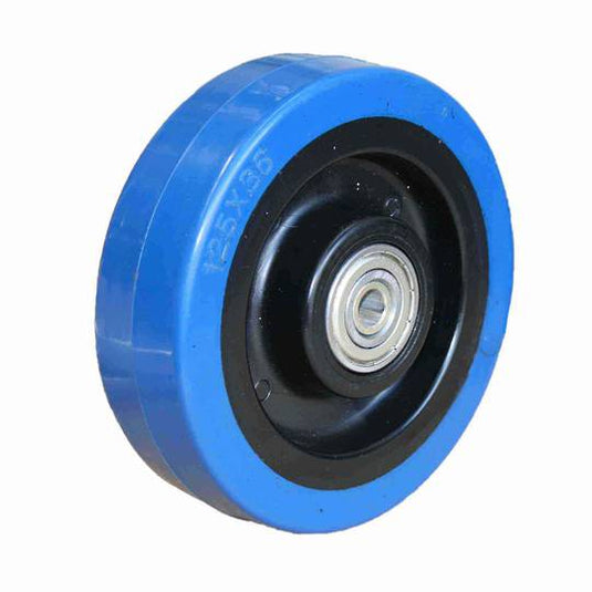 MCB - 125mm Elastic Rubber Wheel – Wheelco