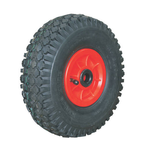 5 inch  Plastic Rim 410/350x4 Diamond Tread Tyre - PW Series