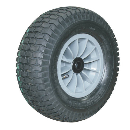 8 inch Plastic Rim 16/650x8 Turf Tread Tyre - PWW Series