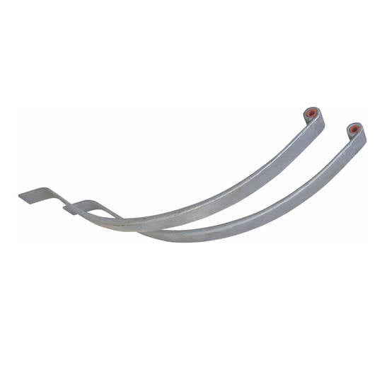 600kg Parabolic Long Spring - ZincTech Finish – Wheelco
